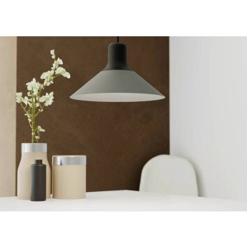Eglo-Leuchten ABREOSA Pendant Light grey, black, 1-light source