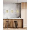 Eglo-Leuchten LAGUNITAS Pendant Light gold, brass, black, 3-light sources