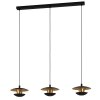 Eglo-Leuchten NUVANO Pendant Light LED gold, black, 3-light sources
