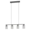 Eglo-Leuchten ZOCABON Pendant Light black, 4-light sources
