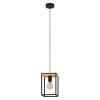 Eglo-Leuchten LIBERTAD Pendant Light brown, black, 1-light source