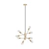 Eglo-Leuchten GRADOLI 1 Pendant Light brass, 8-light sources