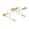 Eglo-Leuchten BELSIANA Ceiling Light brass, 6-light sources