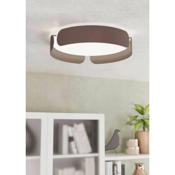Eglo-Leuchten VALCASOTTO Ceiling Light LED Mocha, 1-light source