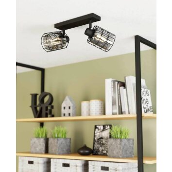 Eglo-Leuchten CONSACA Ceiling Light black, 2-light sources
