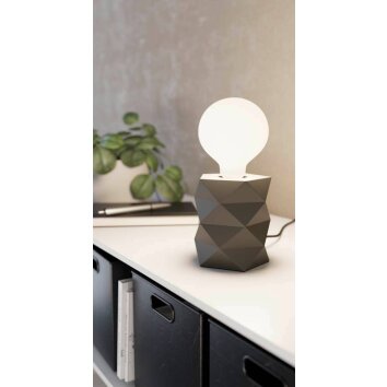 Eglo-Leuchten SWARBY Table lamp grey, 1-light source