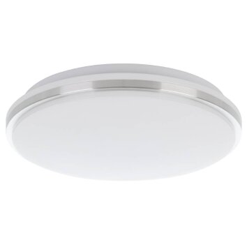 Eglo-Leuchten MARUNELLA-S Ceiling Light LED matt nickel, white, 1-light source
