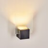 AASBO Outdoor Wall Light LED black, 1-light source