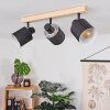 SUMLILI Ceiling Light Ecru, black, 3-light sources