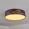 OPATIJA Ceiling Light LED gold, black, white, 1-light source