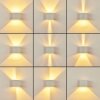 STRANDAA Wall Light LED white, 2-light sources