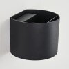 STRANDAA Wall Light LED black, 2-light sources