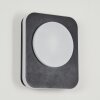 HAGA Outdoor Wall Light LED black, 1-light source