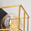 FEVAAG Wall Light gold, black, 2-light sources