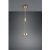 Trio-Leuchten FRANKLIN Pendant Light LED brass, 1-light source