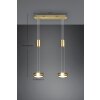 Trio-Leuchten FRANKLIN Pendant Light LED brass, 2-light sources