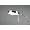 Trio-Leuchten MONZA Table lamp LED matt nickel, 1-light source