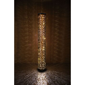 Reality TACO Floor Lamp LED black, 1-light source