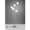 Reality TOMMY Floor Lamp matt nickel, 5-light sources