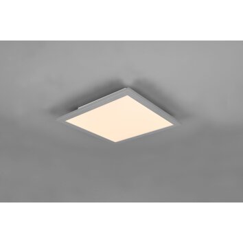 Reality ALPHA Ceiling Light LED titanium, 1-light source