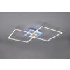 Reality ARRIBO Ceiling Light LED titanium, 3-light sources, Remote control, Colour changer