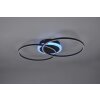 Reality ARRIBO Ceiling Light LED black, 3-light sources, Remote control, Colour changer