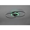Reality ARRIBO Ceiling Light LED black, 3-light sources, Remote control, Colour changer