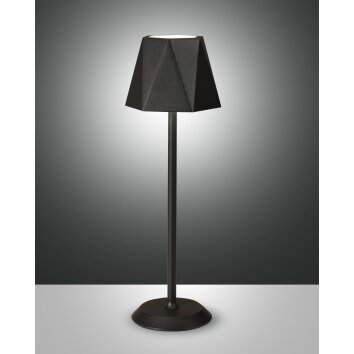 Fabas-Luce KATY Table lamp LED black, 1-light source