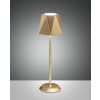 Fabas-Luce KATY Table lamp LED gold, 1-light source