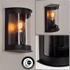 SPITNES Outdoor Wall Light black, 1-light source