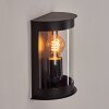 SPITNES Outdoor Wall Light black, 1-light source