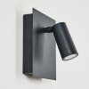 SAETER Outdoor Wall Light LED black, 1-light source