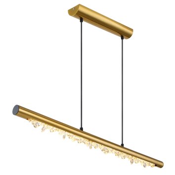 Globo FELICITAS Pendant Light LED brass, 1-light source