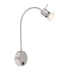 Globo MILLY Wall Light matt nickel, 1-light source