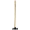 Globo DORO Floor Lamp Wood like finish, black, 1-light source