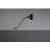 Trio-Leuchten GIADA Wall Light black, 1-light source
