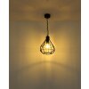 Globo CLASTRA Pendant Light black, 1-light source