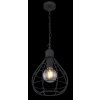 Globo CLASTRA Pendant Light black, 1-light source
