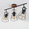 UATUASA Ceiling Light Ecru, black, 3-light sources