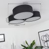 PURUS Ceiling Light LED black, 1-light source