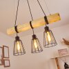 CANEDO Pendant Light Ecru, black, 3-light sources
