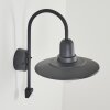 POHEI Outdoor Wall Light anthracite, 1-light source, Motion sensor