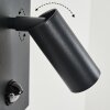 SAETER Outdoor Wall Light LED black, 1-light source, Motion sensor
