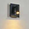 SAETER Outdoor Wall Light LED black, 1-light source, Motion sensor