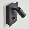 SAETER Outdoor Wall Light LED black, 1-light source, Motion sensor