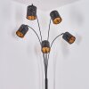 BATHINDA Floor Lamp black, 5-light sources