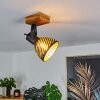 RACOLO Ceiling Light Dark wood, 1-light source