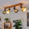 RACOLO Ceiling Light Dark wood, 4-light sources