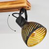 RACOLO Ceiling Light Dark wood, 4-light sources