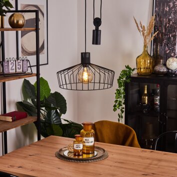 ILIHULI Pendant Light black, 1-light source